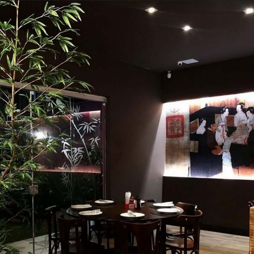 Ambiente interno do Restaurante Hwa Kuo